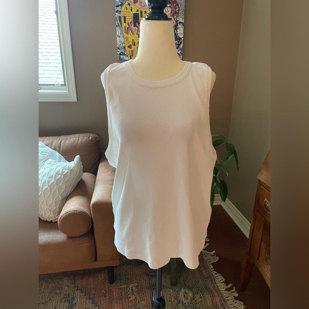 Pact Classic White Tank